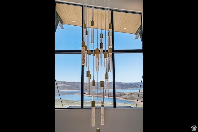 1526 W Orion Way, Heber City, UT 84032 - room details with a water and mountain view