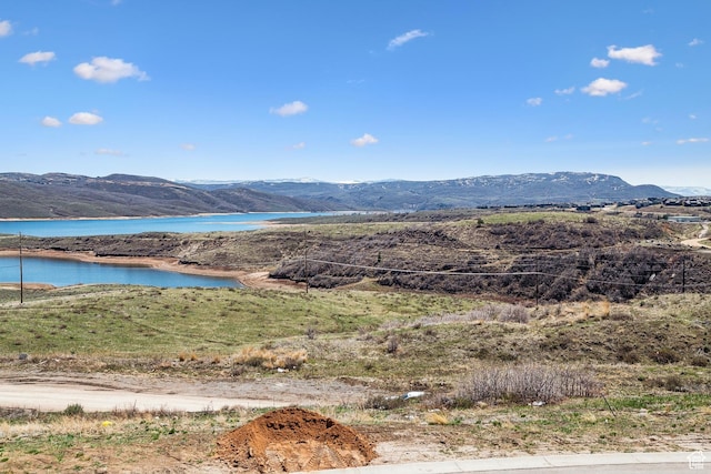 1526 W Orion Way, Heber City, UT 84032 - view of mountain feature featuring a water view