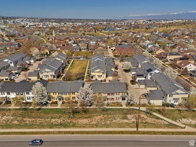 4911 W Calton Ln S, South Jordan, UT 84095 - bird's eye view featuring a residential view