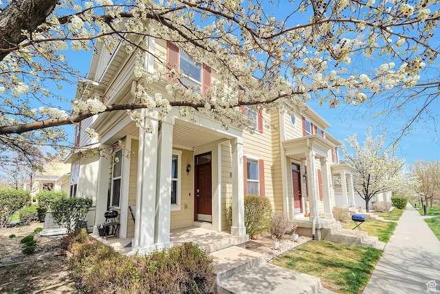 view of property exterior