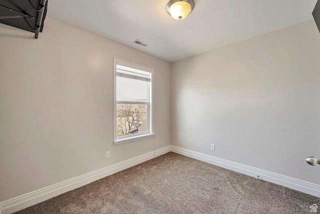 4911 W Calton Ln S, South Jordan, UT 84095 - carpeted spare room featuring visible vents and baseboards