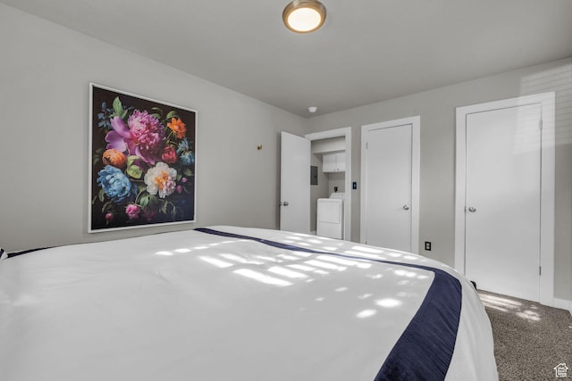 3618 S 300 E Unit A, Salt Lake City, UT 84115 - unfurnished bedroom featuring carpet floors and washer / clothes dryer