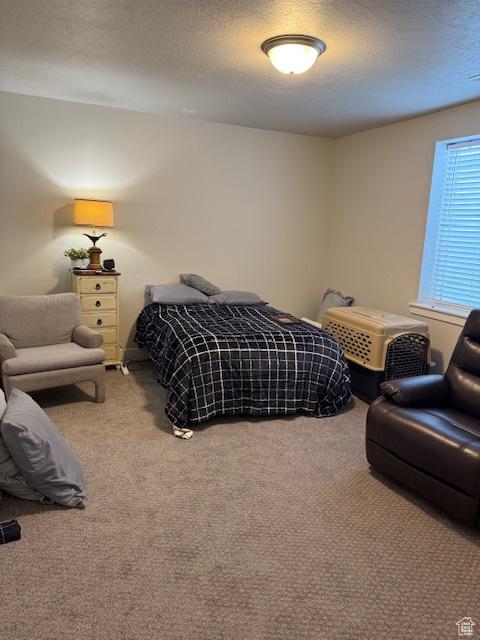 328 E 1100 S, Centerville, UT 84014 - carpeted bedroom featuring a textured ceiling