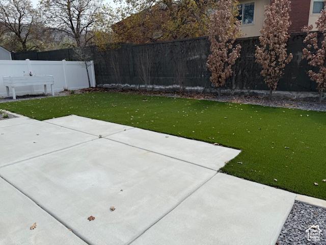 328 E 1100 S, Centerville, UT 84014 - view of yard with a patio area and fence