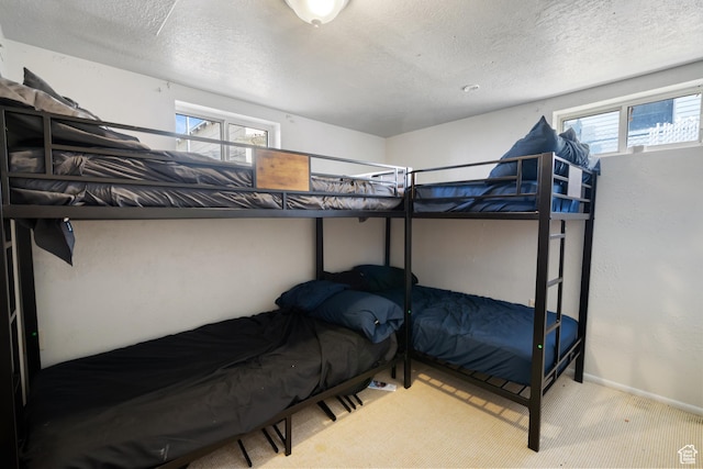 1604 Childs Ave, Ogden, UT 84404 - bedroom with carpet, a textured ceiling, and baseboards