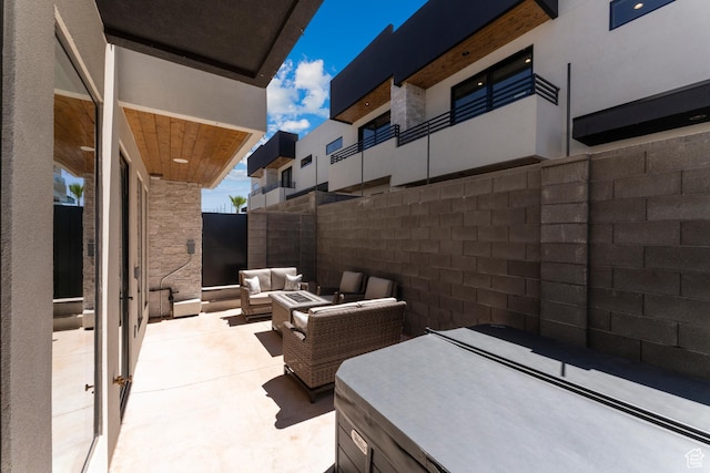 5266 W 2480 S Unit 149, Hurricane, UT 84737 - view of patio featuring an outdoor living space
