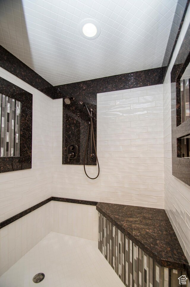3804 E 2050 N, Eden, UT 84310 - full bath with tile walls and a tile shower