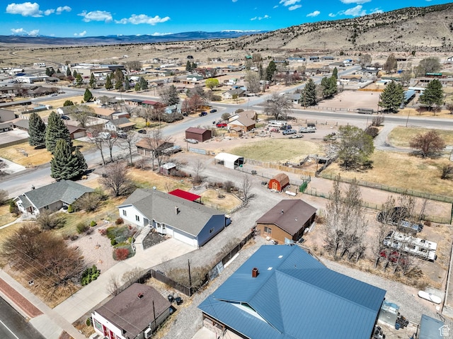 154 W Main St, Bicknell, UT 84715 - aerial view with a residential view and a mountain view