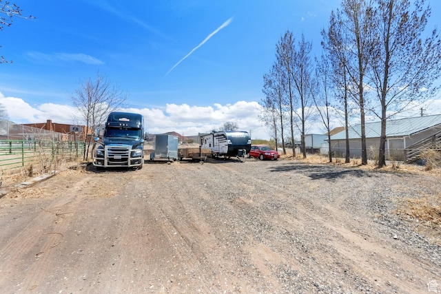 154 W Main St, Bicknell, UT 84715 - view of car parking featuring fence