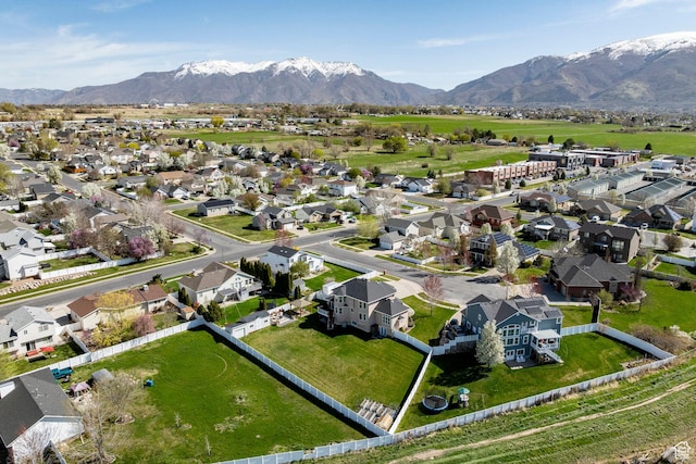 2115 N 5 E, Layton, UT 84041 - aerial overview of property's location featuring mountains and nearby suburban area