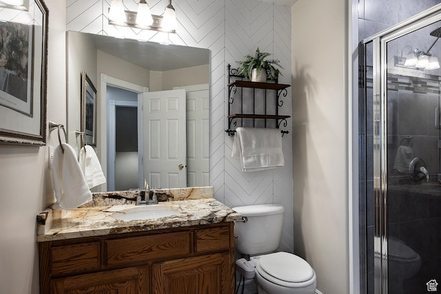 2115 N 5 E, Layton, UT 84041 - full bath featuring a shower stall, toilet, and vanity