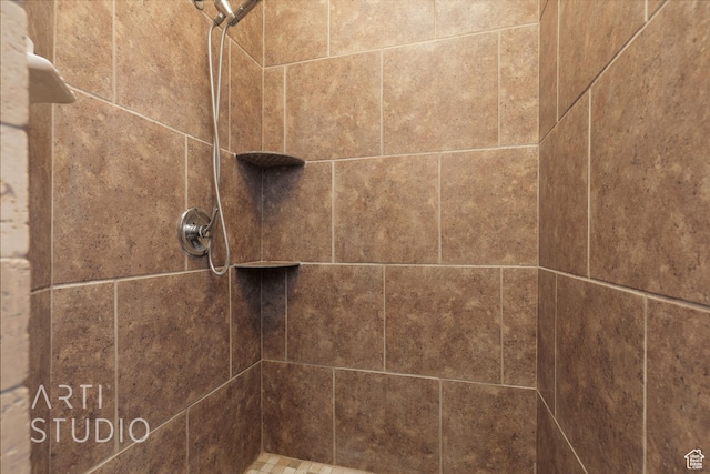 1971 S Great Basin Dr, Washington, UT 84780 - bathroom view of a tile shower