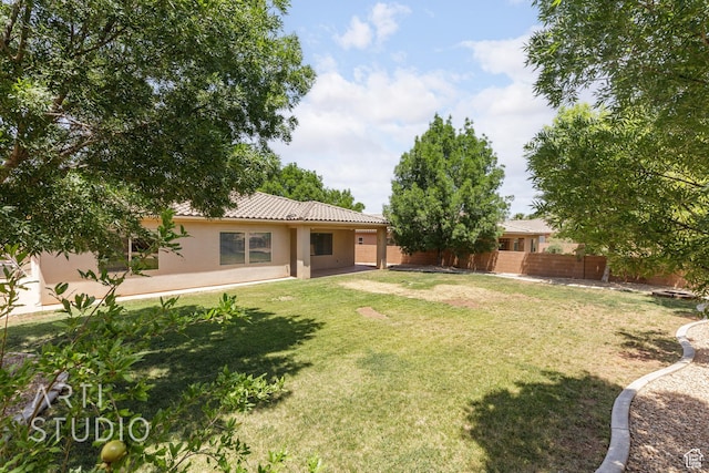 1971 S Great Basin Dr, Washington, UT 84780 - view of yard