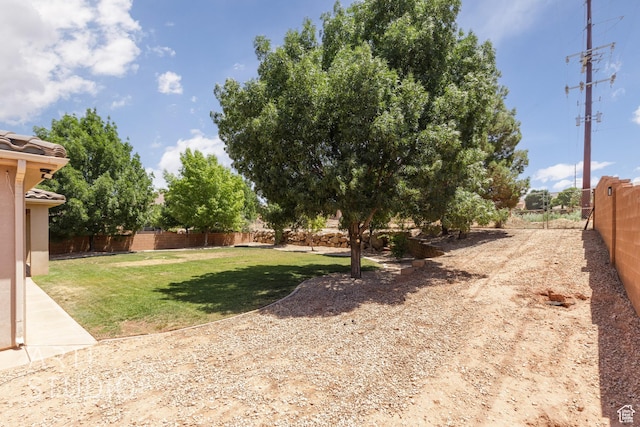 1971 S Great Basin Dr, Washington, UT 84780 - view of fenced backyard