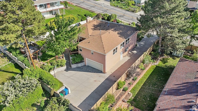 3391 E Brockbank Dr S, Millcreek, UT 84124 - view from above of property