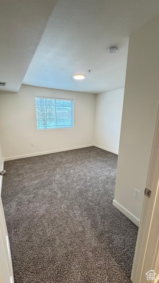 383 W 625 N A-D, Unit A-D Payson, UT 84651 - spare room with visible vents, baseboards, carpet flooring, and a textured ceiling