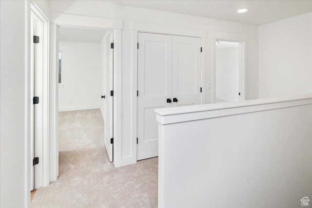 1284 E 1150 S, Garland, UT 84312 - hall with light carpet and recessed lighting