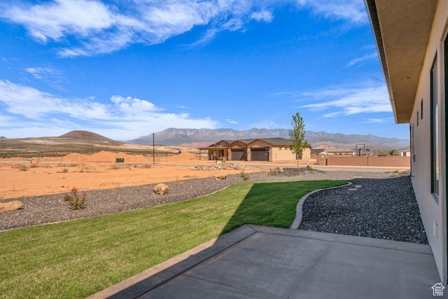 1816 S 920 W, Hurricane, UT 84737 - view of yard featuring a patio and a mountain view
