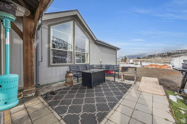 224 E Leadville Rd, Eureka, UT 84628 - view of patio featuring outdoor dining area