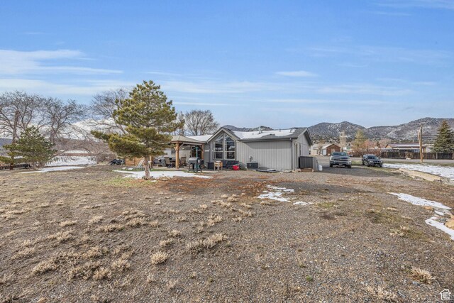 224 E Leadville Rd, Eureka, UT 84628 - view of front facade with a mountain view