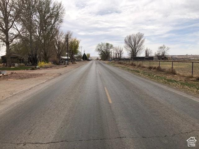 view of road