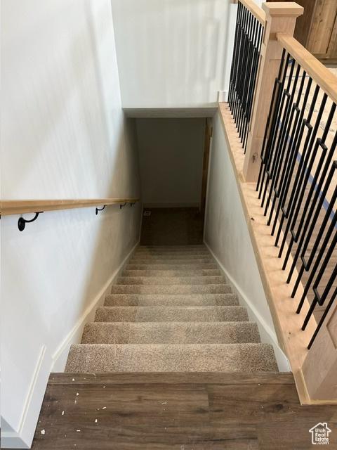 732 S 1140 E, Smithfield, UT 84335 - stairs featuring baseboards
