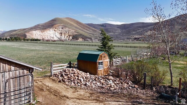 3193 S Southfield Rd W, Daniel, UT 84032 - mountain view featuring a rural view