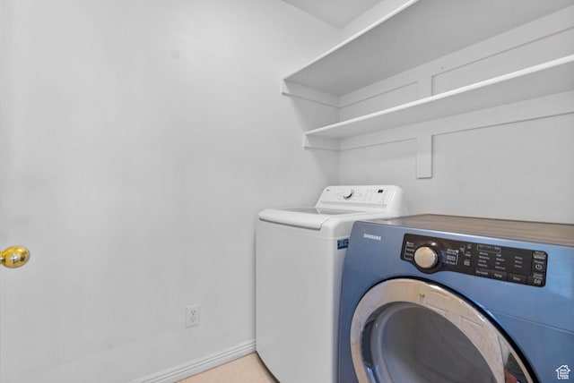 1055 W 325 N, Hyrum, UT 84319 - washroom with washer and clothes dryer and laundry area
