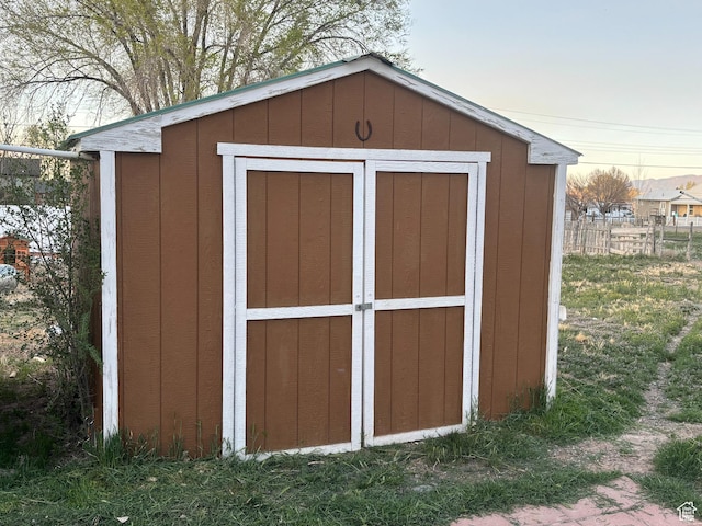 80 N 100 W, Redmond, UT 84652 - view of shed featuring fence