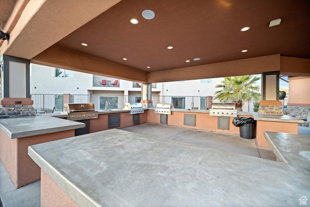 238 N 2020 W # 69, Hurricane, UT 84737 - view of patio / terrace featuring area for grilling and a sink