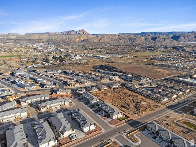 238 N 2020 W # 69, Hurricane, UT 84737 - aerial view with a mountain view and a residential view