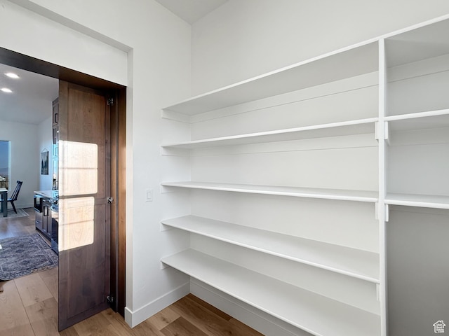 view of pantry