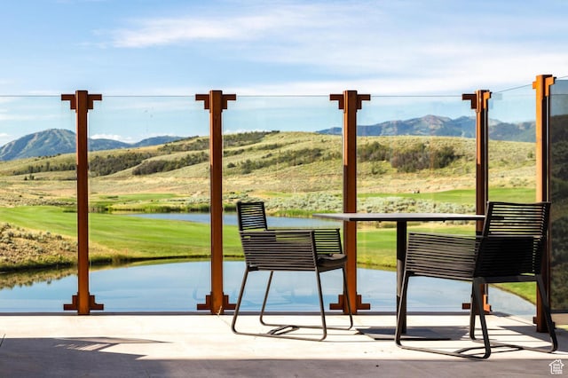 6633 Golden Bear Loop W, Park City, UT 84098 - exterior space featuring a water and mountain view