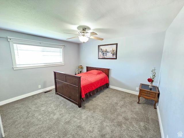 3500 W 6875 S, West Jordan, UT 84084 - carpeted bedroom with baseboards and a ceiling fan