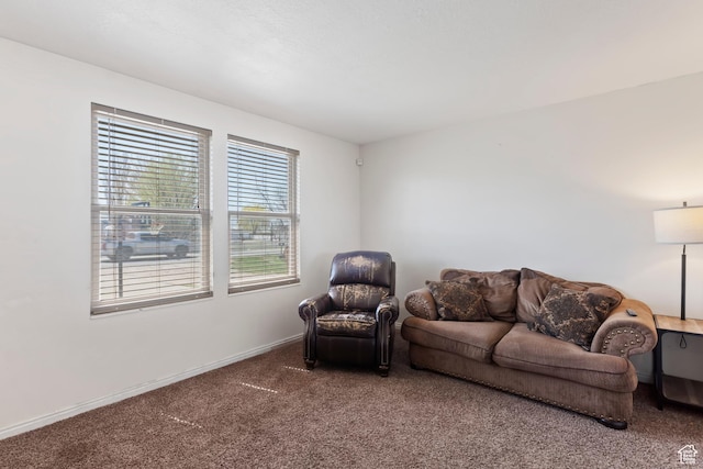 4710 W 2200 N, Plain City, UT 84404 - carpeted living area featuring baseboards
