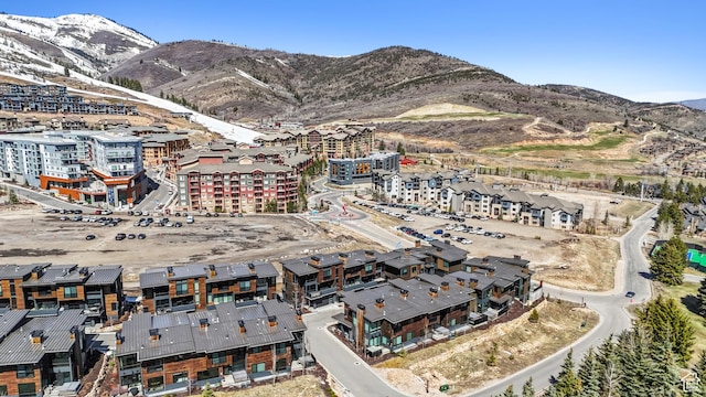 3595 Ridgeline Dr, Park City, UT 84098 - bird's eye view featuring a mountain view