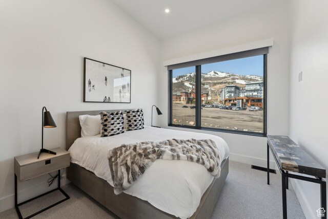 3595 Ridgeline Dr, Park City, UT 84098 - bedroom with recessed lighting, carpet, and baseboards