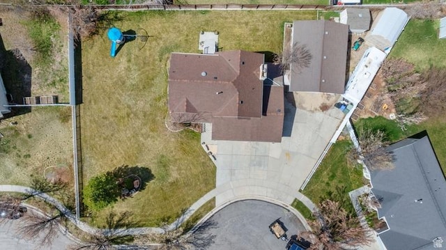 8366 S Cobble Cir W, West Jordan, UT 84081 - birds eye view of property