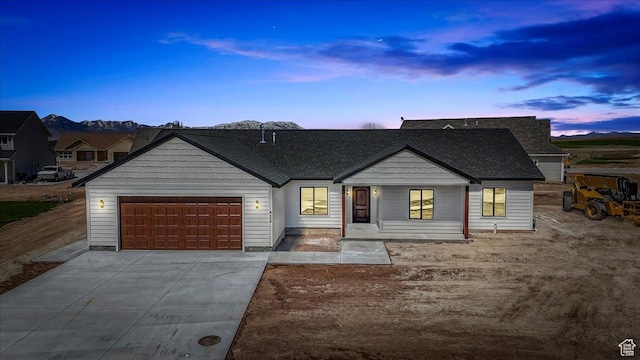 432 Tee Cir, Preston, ID 83263 - view of front of house featuring concrete driveway and an attached garage