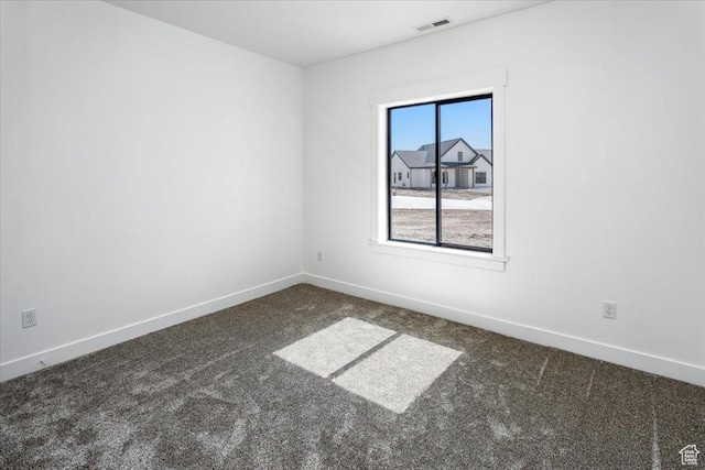 432 Tee Cir, Preston, ID 83263 - spare room featuring visible vents, baseboards, and carpet
