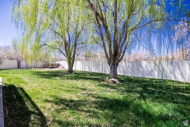 1370 S 1900 E, Vernal, UT 84078 - view of yard featuring a fenced backyard