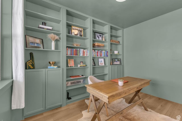 1958 E Janet Kay Ln, Holladay, UT 84121 - office area with light wood-style flooring