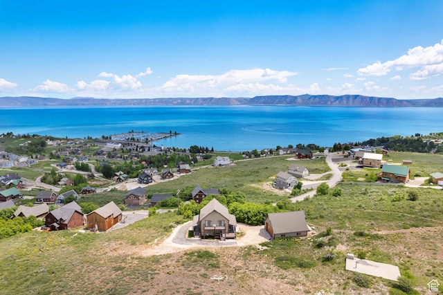 679 N Cambry Dr, Garden City, UT 84028 - bird's eye view of a water and mountain view