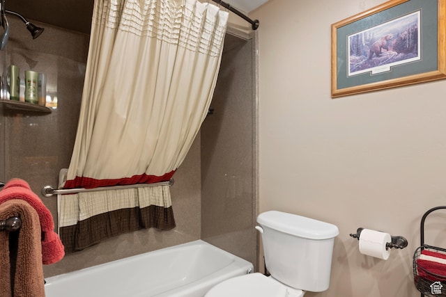 679 N Cambry Dr, Garden City, UT 84028 - bathroom featuring toilet and shower / tub combo