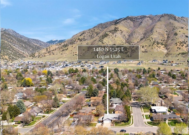 1480 N 1525 E, Logan, UT 84341 - property view of mountains with a residential view