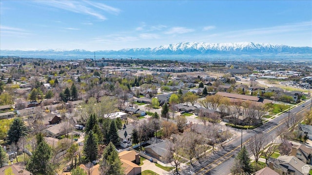 1480 N 1525 E, Logan, UT 84341 - drone / aerial view with a mountain view and a residential view