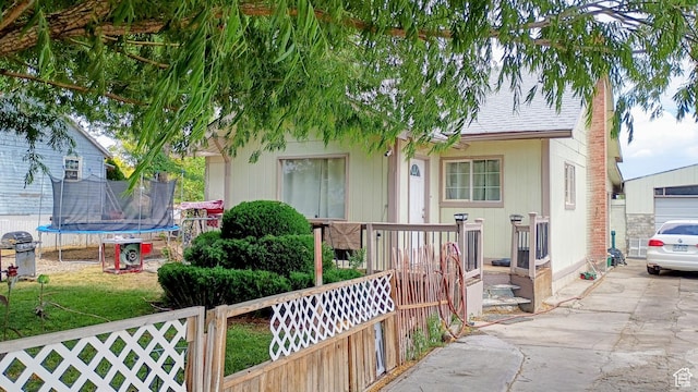 245 S 200 E, Price, UT 84501 - view of front of house featuring a trampoline