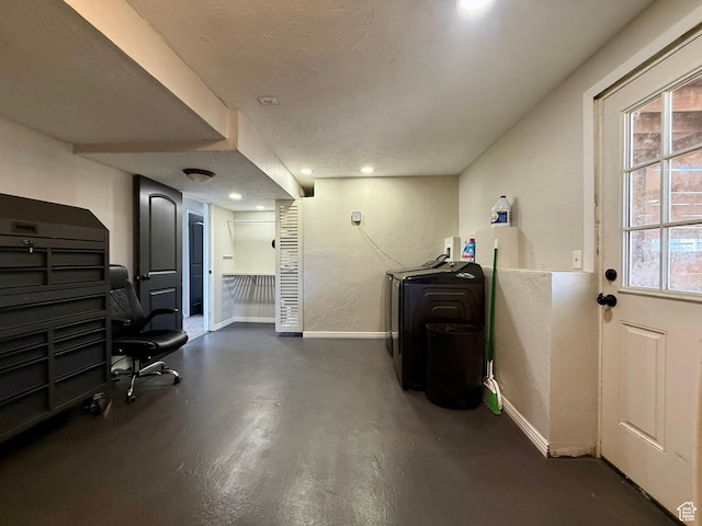 130 S 500 W, Roosevelt, UT 84066 - below grade area featuring baseboards and recessed lighting