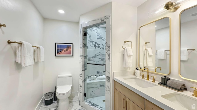 3000 Canyons Resort Dr Unit 4600, Park City, UT 84098 - full bathroom featuring marble finish floor, a sink, baseboards, and a marble finish shower