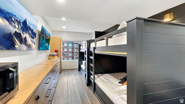 3000 Canyons Resort Dr Unit 4600, Park City, UT 84098 - bedroom featuring wood finished floors and recessed lighting